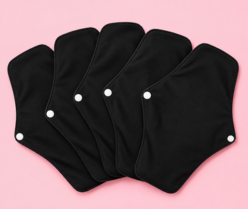 Serviettes menstruelles lavables (lot de 5)